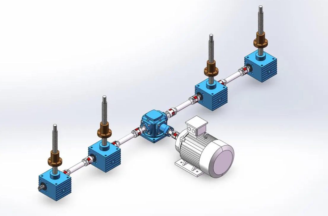 T型4臺聯(lián)動升降平臺 T型4臺聯(lián)動升降平臺